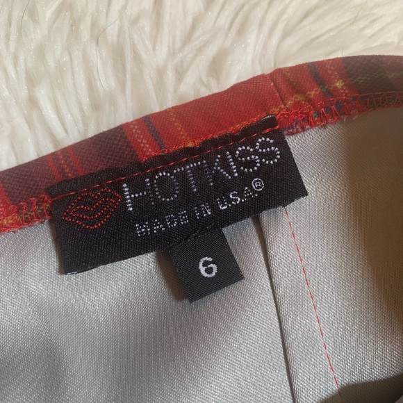 🦋NWOT Strapless plaid dress - Picture 4 of 10